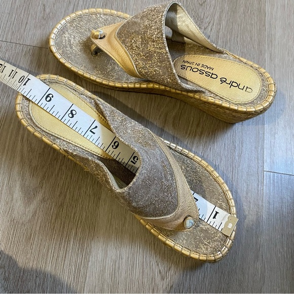 Andre Assous Wedge Espadrille Sandal - Picture 9 of 13
